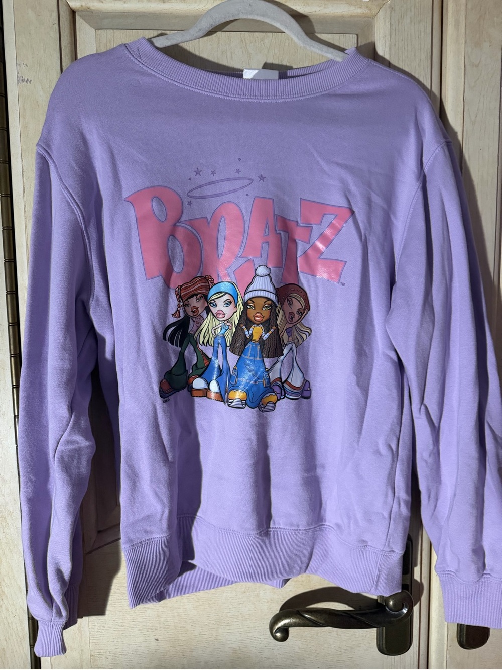 Bratz Graphic Crewneck Sweater - Lavender